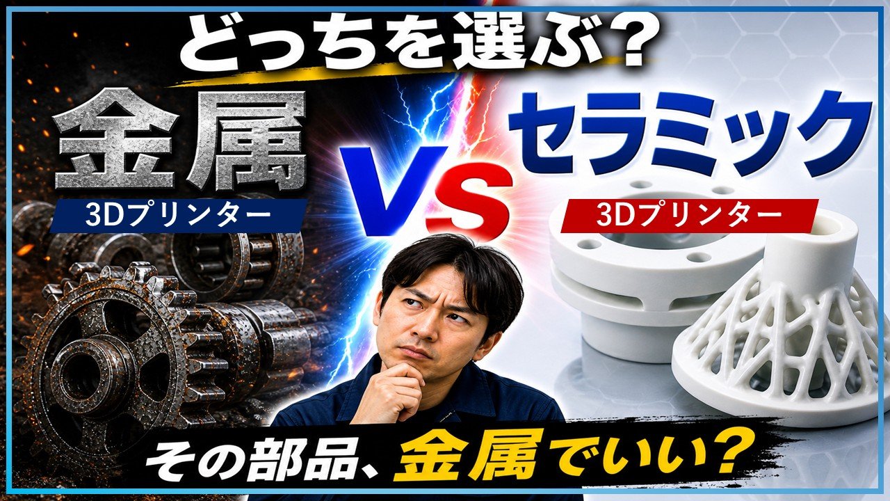 【熱、摩耗、絶縁】金属では限界？セラミックス３Ｄプリンターという選択