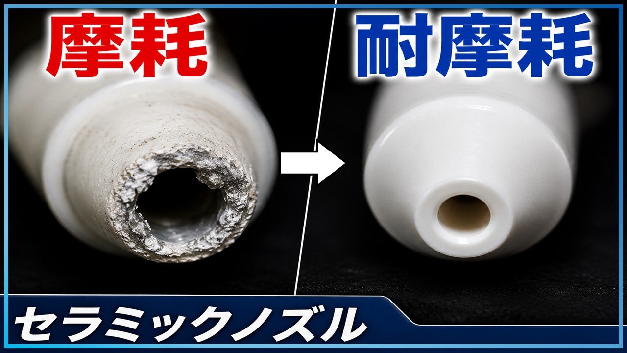 簡易ノズルで摩耗比較。3Dプリンター活用事例